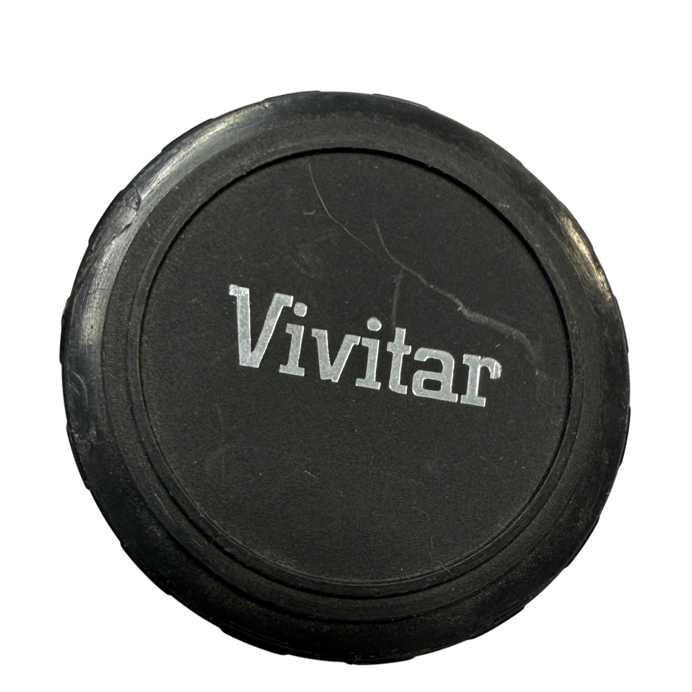 Vivitar Black Slip On Front Lens Cap